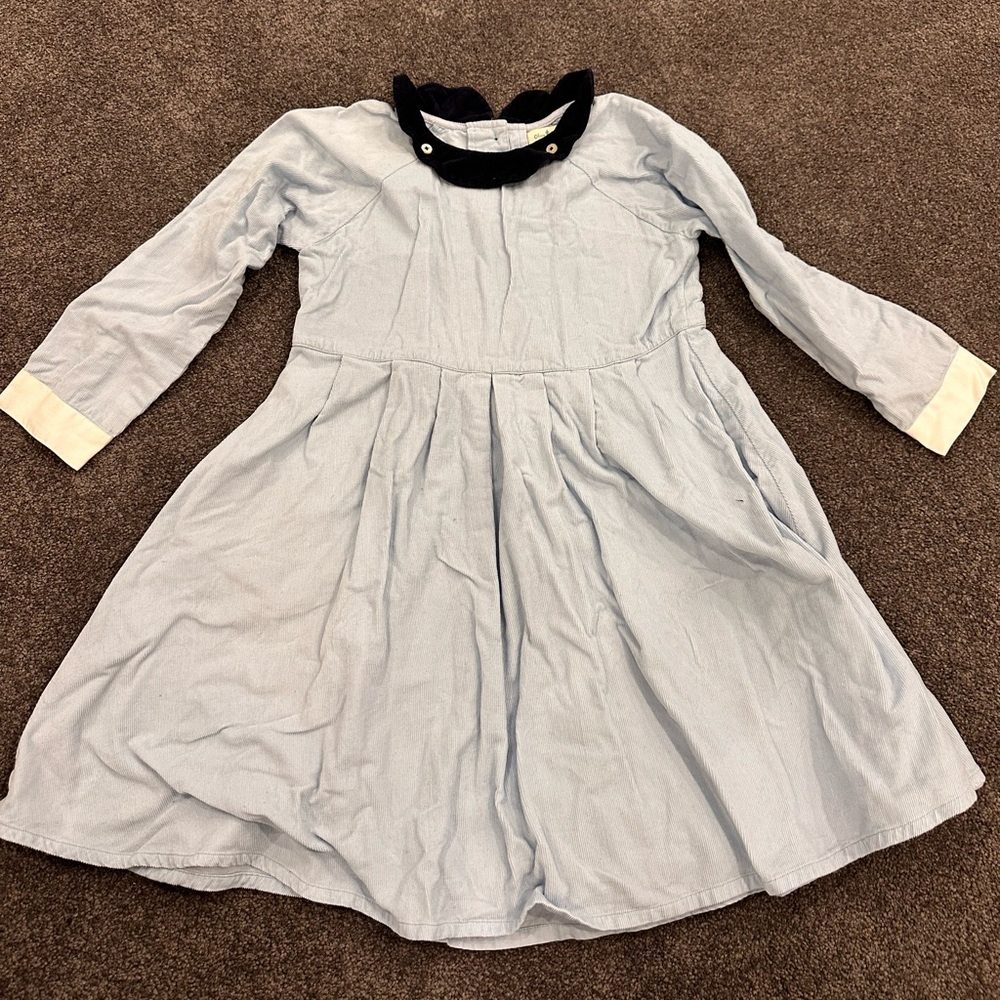 Olive Juice Corduroy Dress